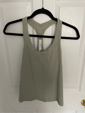 lululemon athletica Light Sage Racerback Tank Top